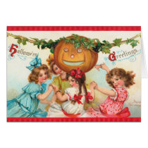 Halloween Greetings Card