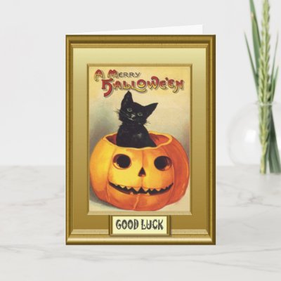 Halloween greetings cards