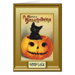 Halloween greetings cards