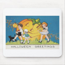 Halloween Greetings mousepads by expressionsofheart Halloween Greetings mousepads