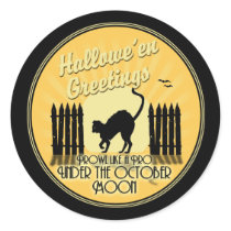 Hallowe'en Greetings stickers