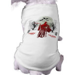 Halloween Grim Reaper Dog T Shirt