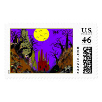 Halloween Gulch postage