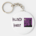 Halloween Hangout Keychain