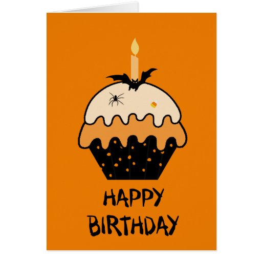 Halloween Happy Birthday Card Zazzle