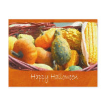 Halloween Harvest 3 - Happy Halloween postcards