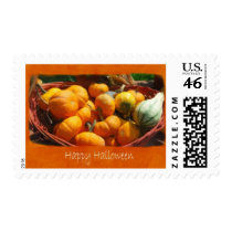 Halloween Harvest 4 - Happy Halloween postage