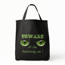 Halloween Haunted Green Cat Eyes Shirts bags by ruxique_fantasy Halloween Haunted Green Cat Eyes Shirts bags