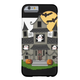 Halloween Haunted House Barely There iPhone 6 Case