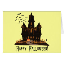Halloween Haunted House cards