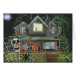 Halloween Haunted House Cards
