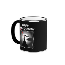 Halloween Haunted House mugs