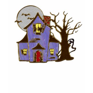 Halloween Haunted House T-Shirt shirt