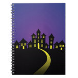 Halloween Haunted Houses Notebook