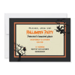Halloween Haunted Place Party Invitation 5" x 7"