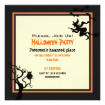 Halloween Haunted Place Party Invitation Square