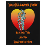 Halloween Heart Eyeballs flyers