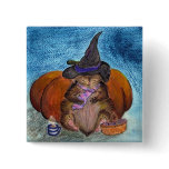 Halloween Hog Pinback Buttons