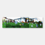 Halloween House Bumper Sticker