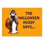 Halloween Hussy Custom Announcement