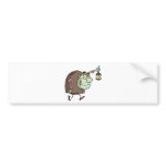 Halloween Igor with lantern Bumper Sticker