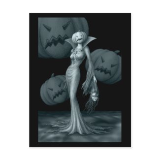 Halloween II postcard
