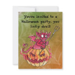 Halloween Imp Party Invitation