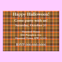 Halloween Invitation invitations