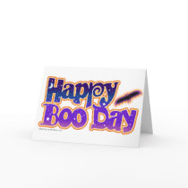 Halloween Invitations, Cards - Happy Boo Day Art