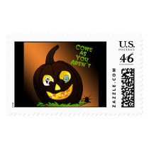 Halloween Invite postage by hunnybee38 Halloween Invite postage