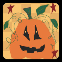 Halloween Jack-0-Lantern Sticker stickers