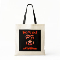 Halloween Jack-O-Lantern Bag by JeanBHall Halloween Jack-O-Lantern Bag