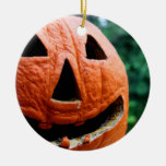 Halloween Jack O Lantern close up Ornaments