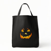 Halloween: Jack-o-Lantern Face: Bag