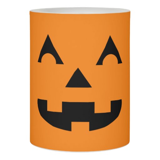 Halloween Jack O Lantern Flameless Candle Zazzle