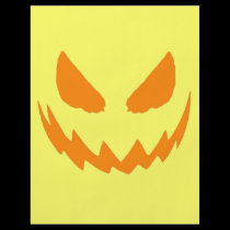 Halloween Jack-O-Lantern flyers