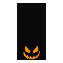 Halloween Jack-O-Lantern photo cards