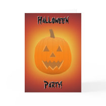 Halloween: Jack-O-Lantern: Pumpkin: Greeting Cards