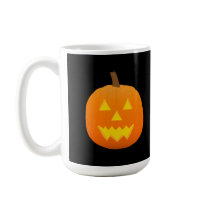 Halloween: Jack-O-Lantern: Pumpkin: Coffee Mug