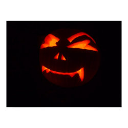 Halloween Jack O' Lantern Pumpkin Poster print