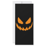 Halloween Jack-O-Lantern Rack Card Design
