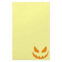 Halloween Jack-O-Lantern Custom Stationery