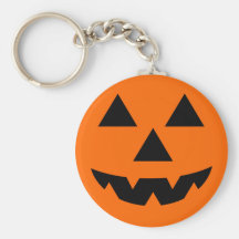 Halloween Jack-O-Lantern Trick or Treat Key Chain
