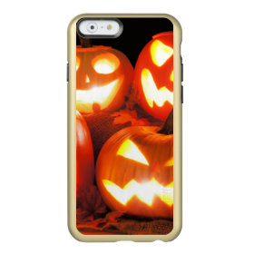 Halloween Jack O Lanterns Incipio Feather® Shine iPhone 6 Case