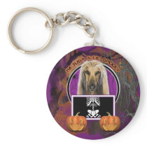 Halloween - Just a Lil Spooky - Afghan Key Chain