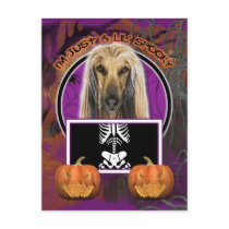 Halloween - Just a Lil Spooky - Afghan Postcard