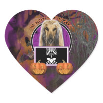 Halloween - Just a Lil Spooky - Afghan Sticker
