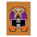 Halloween - Just a Lil Spooky - Airedale Cards