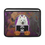Halloween - Just a Lil Spooky - American Eskimo Sleeve For MacBook Air