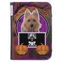 Halloween - Just a Lil Spooky - Australian Terrier Kindle Folio Cases